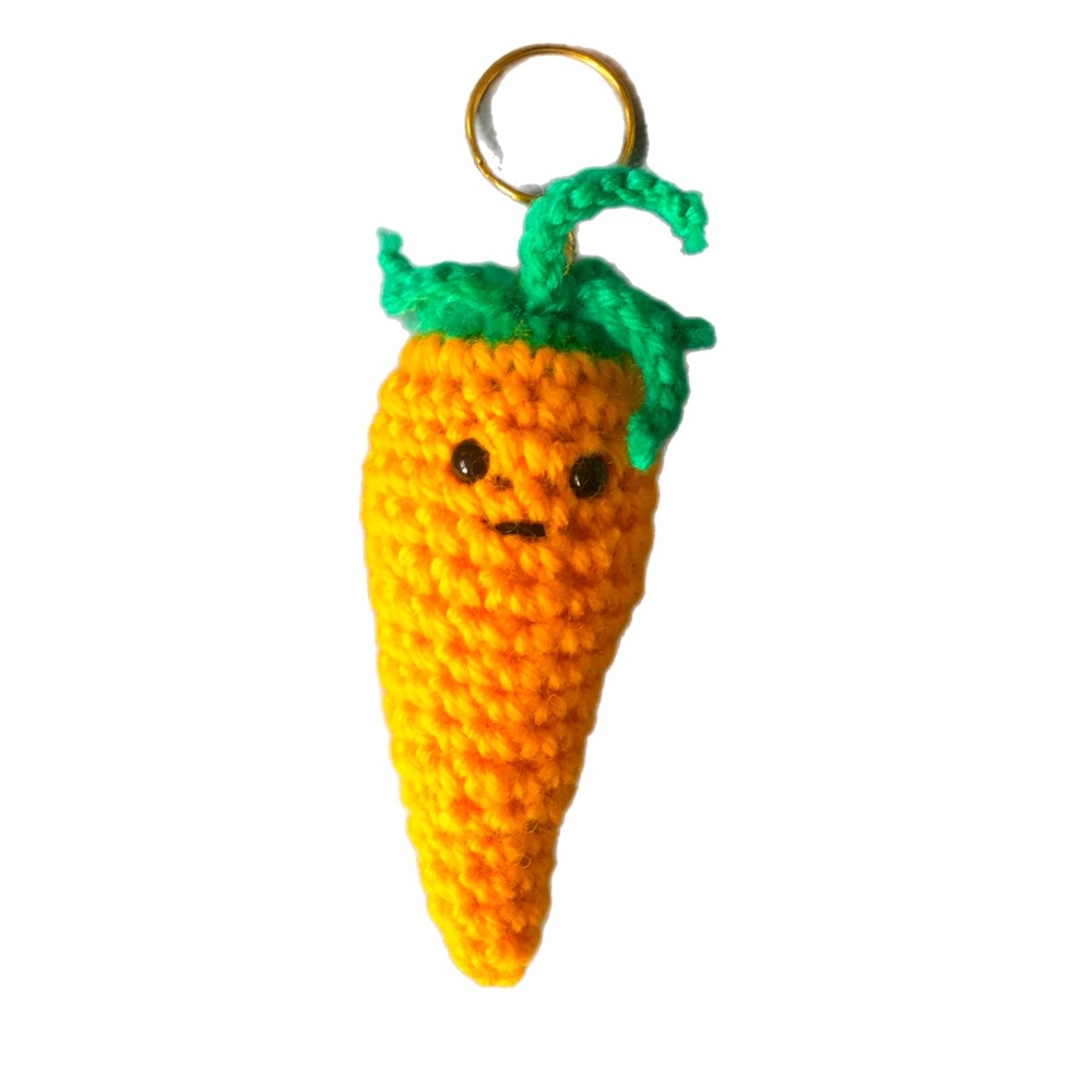 Carrot Keychain